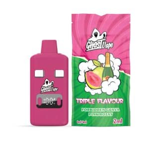 Ghost Vape – Forbidden Guava Pink Rozay – 2000mg 1g 1g THC VAPE 4