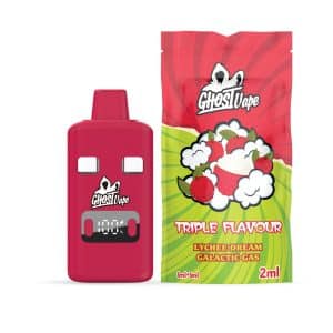Ghost Vape – Lychee Dream Galactic Gas – 2000mg 1g 1g THC VAPE4