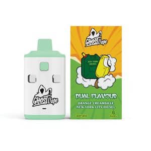 Ghost Vape – Orange Creamsickle New York City Diesel – 6000mg 3g 3g THC VAPE 3