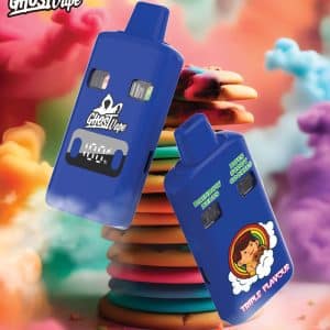 Ghost Vape – Rainbow Belts Boys Scout Cookies – 2000mg 1g 1g THC VAPE