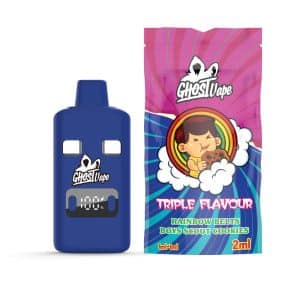 Ghost Vape – Rainbow Belts Boys Scout Cookies – 2000mg 1g 1g THC VAPE4