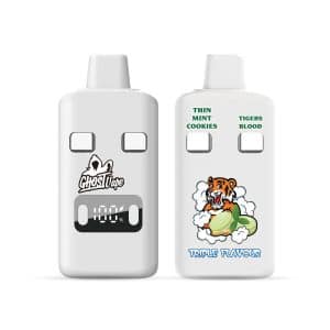 Ghost Vape – Thin Mint Cookies Tigers Blood – 2000mg 1g 1g THC VAPE 1