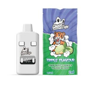 Ghost Vape – Thin Mint Cookies Tigers Blood – 2000mg 1g 1g THC VAPE 5