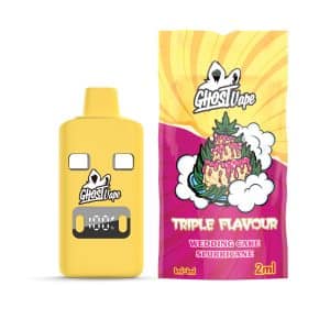 Ghost Vape – Wedding Cake Slurricane – 2000mg 1g 1g THC VAPE 4