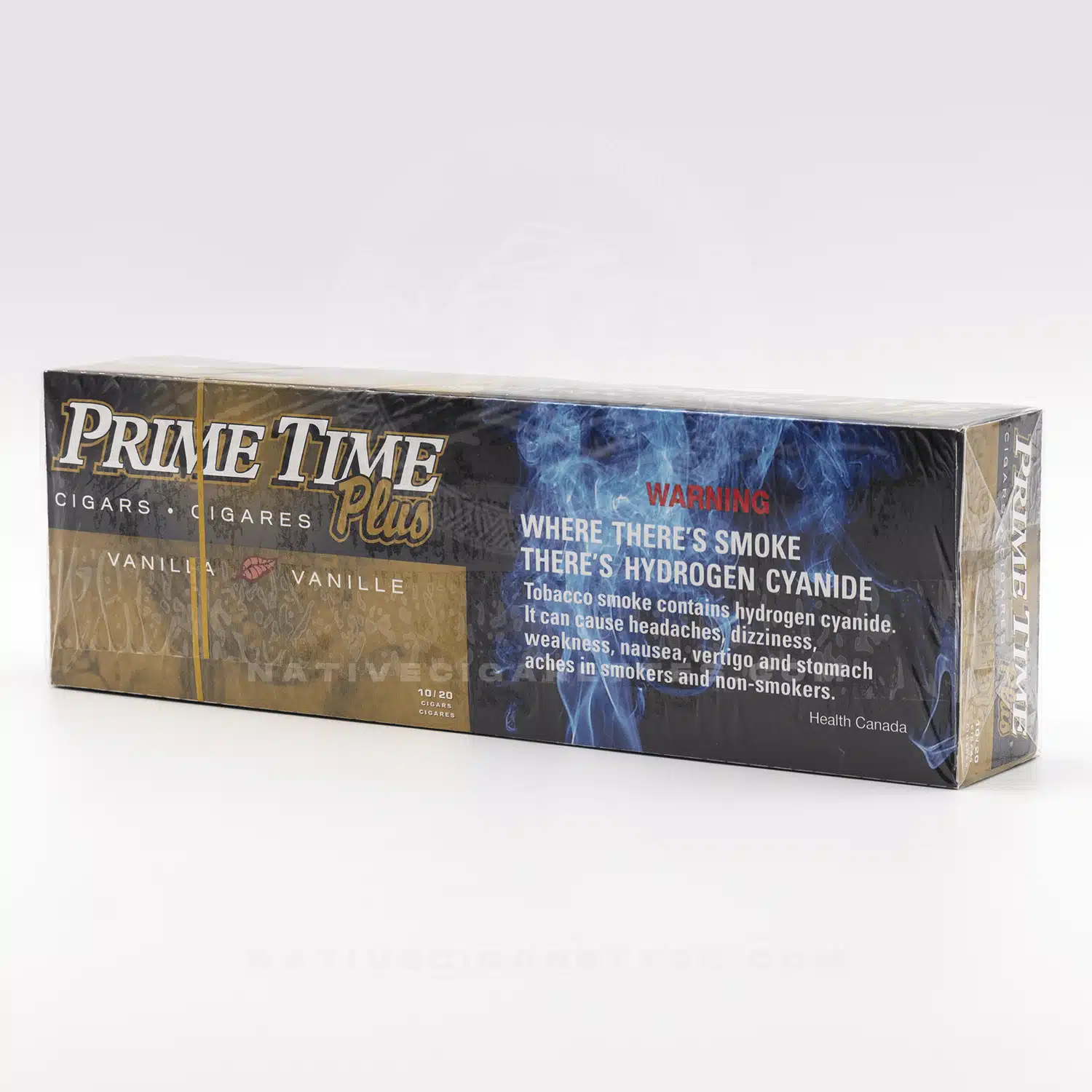 Prime Time Vanilla Cigars Plus Cigarillos Canada Prime Time Vanilla cigarillos with creamy vanilla flavor cigarillos available to buy online in Canada
