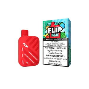 FLIP BAR K Straw Nana Orange Ice and Blue Razz Watermelon Ice