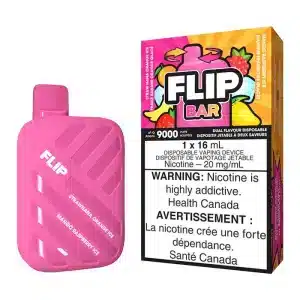 FLIP BAR K Straw Nana Orange Ice and Mango Raspberry Ice